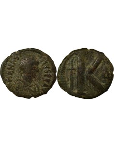 Empire Byzantin Anastase I 1/2 follis Cuivre 498-518 Constantinople