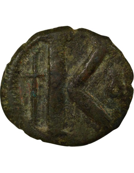Empire Byzantin Anastase I 1/2 follis Cuivre 498-518 Constantinople