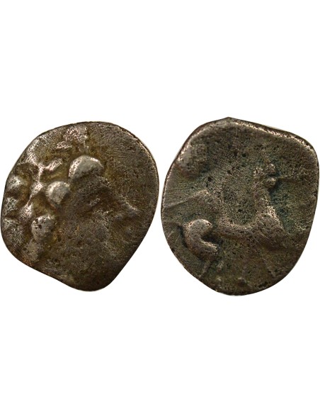 Gaule au Cavalier 1 drachme Argent IIe / Ie Av JC