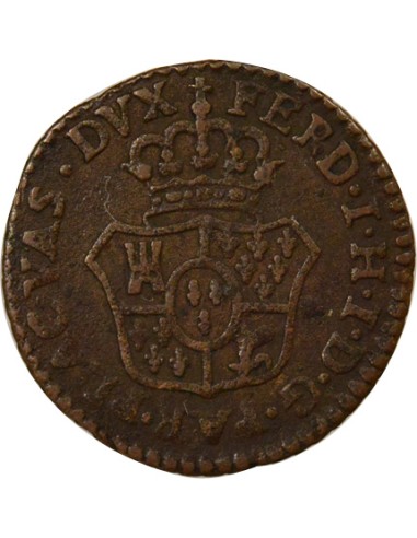 Duché de Parme et Plaisance Ferdinand I de Parme 1 sizain Cuivre 1784 Parme