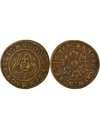 Allemagne 1 jeton Laiton 1562-1586 Nuremberg