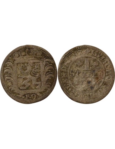 Etats Allemands (Juliers-Berg) Charles III Philippe 1 stuber Billon 1737 Düsseldorf