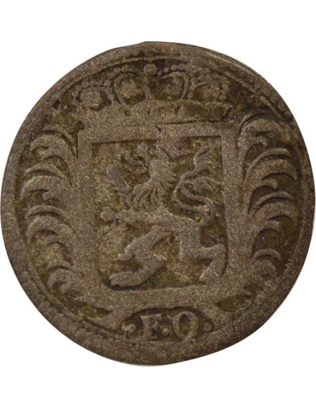 Etats Allemands (Juliers-Berg) Charles III Philippe 1 stuber Billon 1737 Düsseldorf