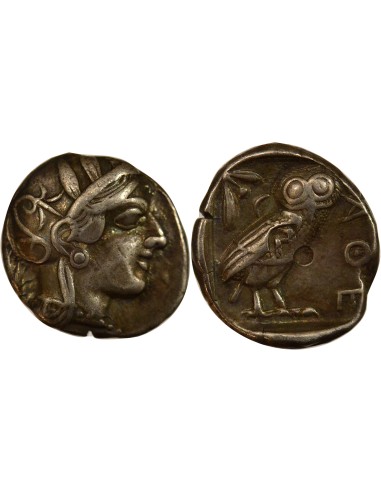 Grèce (Attique) 1 tétradrachme Argent Ve Siècle Av JC Athènes