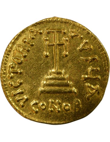 Empire Byzantin Constant II Héraclius Classe IVa 1 solidus Or 654-659 Constantinople