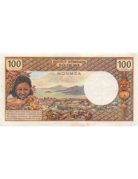 Nle Calédonie 100 francs 1971