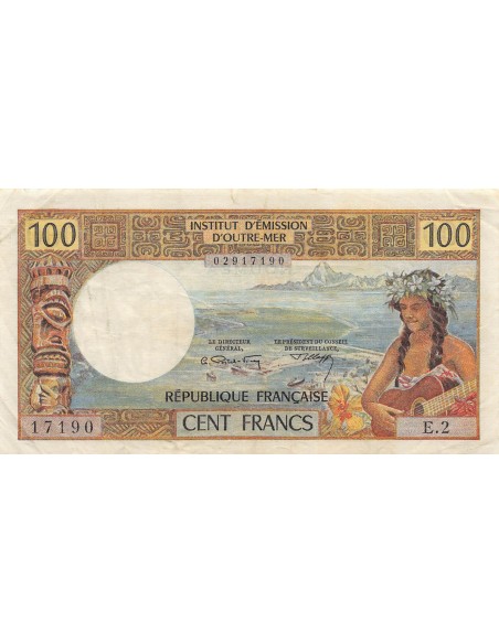 Nle Calédonie 100 francs 1971