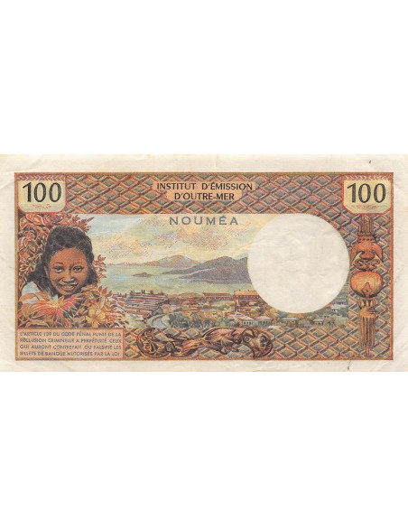 Nle Calédonie 100 francs 1971