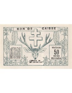 Nle Calédonie 50 centimes 1943 2