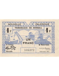 Nle Calédonie 1 franc 1943