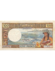 Nle Calédonie 100 francs 1969