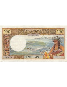 Nle Calédonie 100 francs 1969