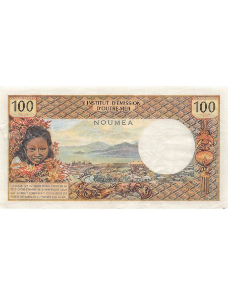 Nle Calédonie 100 francs 1969
