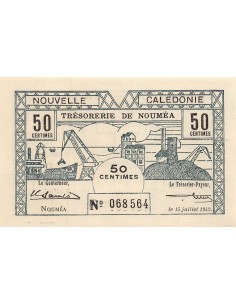 Nle Calédonie 50 centimes 1942