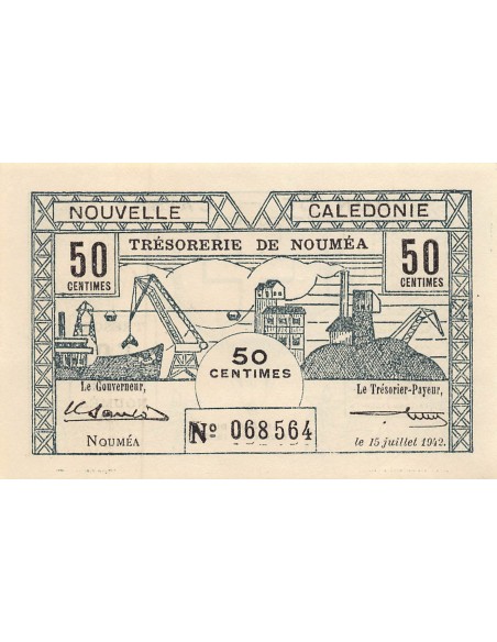 Nle Calédonie 50 centimes 1942