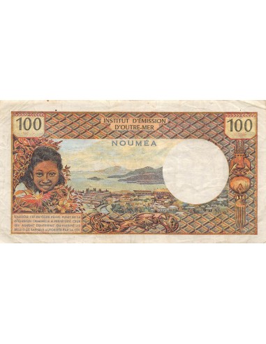 Nle Calédonie 100 francs 1973