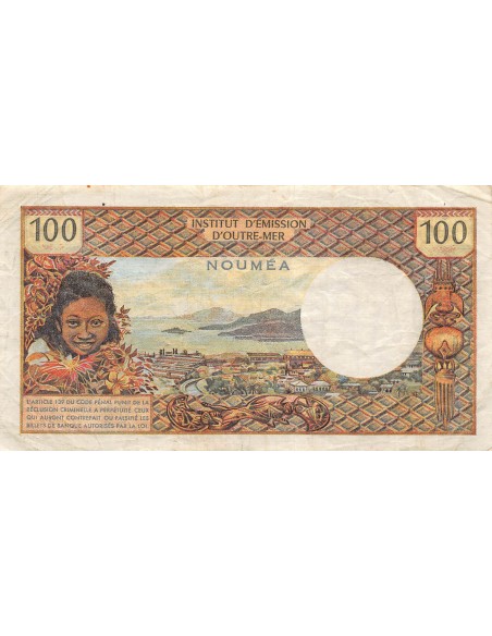 Nle Calédonie 100 francs 1973