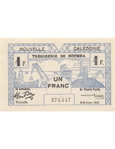 Nle Calédonie 1 franc 1943