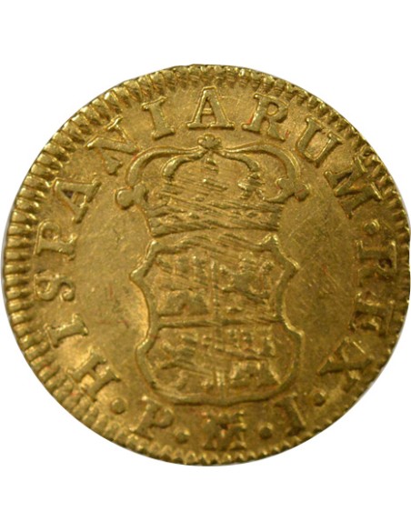 Espagne Charles III d'Espagne 1/2 escudo Or 1767 AI Madrid