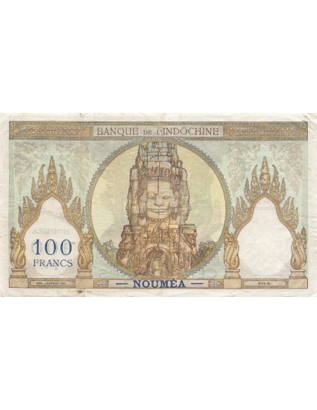 Nle Calédonie 100 francs 1963