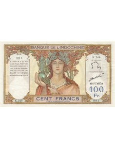 Nle Calédonie 100 francs 1963