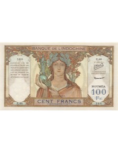 Nle Calédonie 100 francs 1953