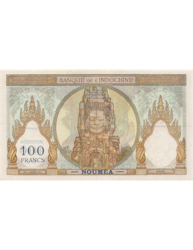 Nle Calédonie 100 francs 1953