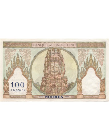 Nle Calédonie 100 francs 1957