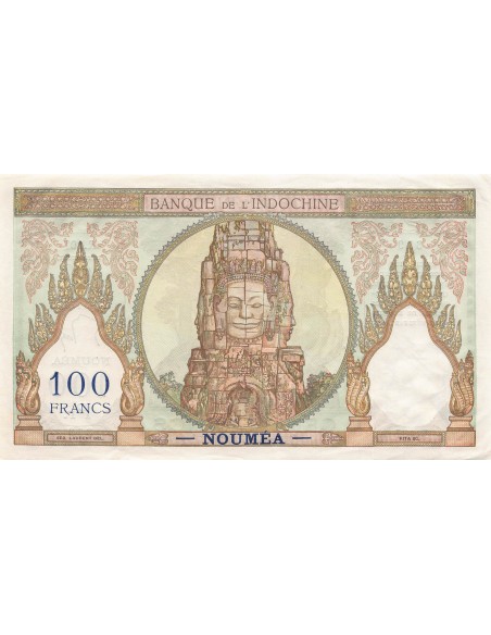 Nle Calédonie 100 francs 1957