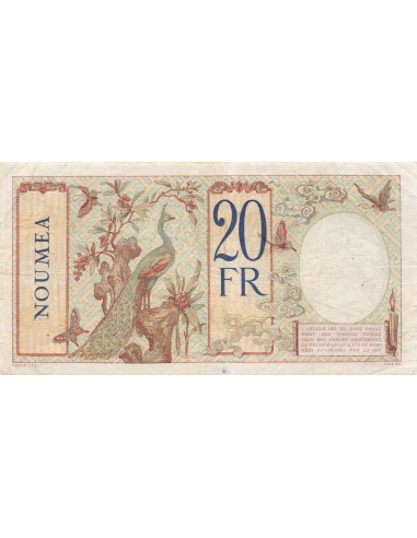 Nle Calédonie 20 francs 1929