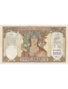 Nle Calédonie 100 francs 1957