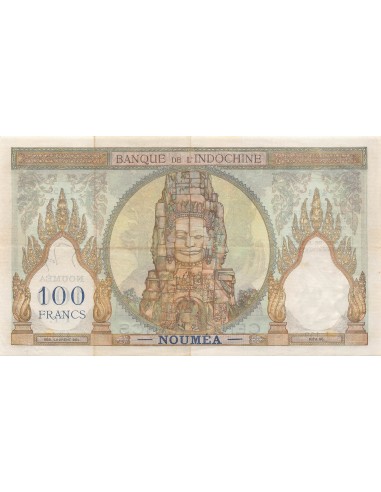 Nle Calédonie 100 francs 1957