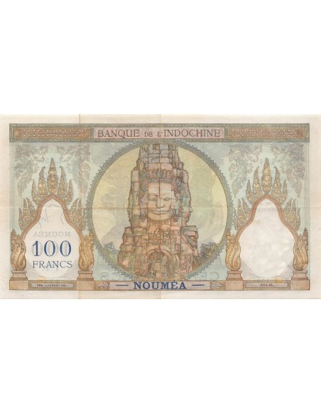 Nle Calédonie 100 francs 1957