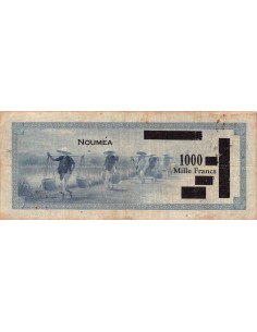 Nle Calédonie 1000 francs 1943 2