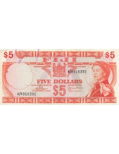 Fidji 5 dollars 1974