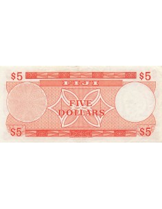 Fidji 5 dollars 1974 2