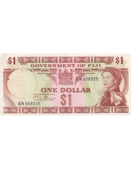 Fidji 1 dollar 1971