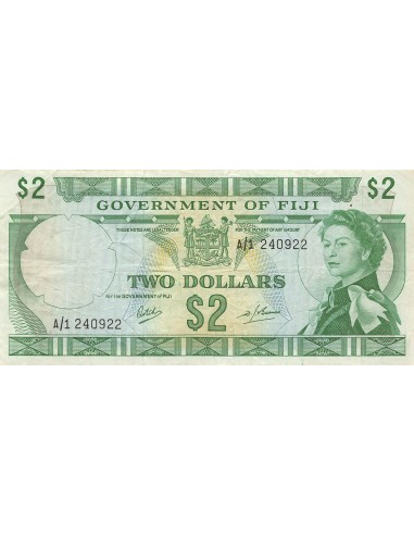 Fidji 2 dollars 1969