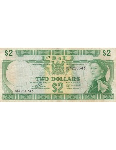 Fidji 2 dollars 1974