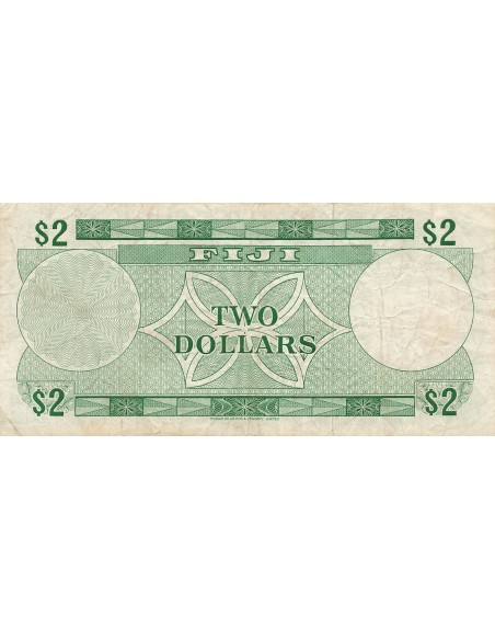 Fidji 2 dollars 1974