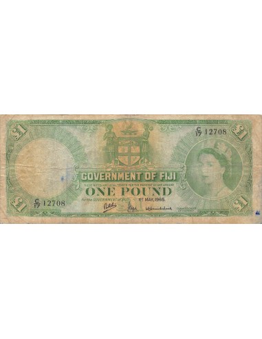 Fidji 1 pound 1965