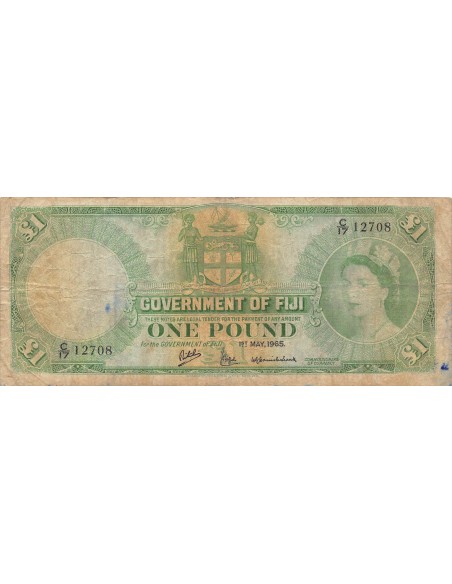 Fidji 1 pound 1965