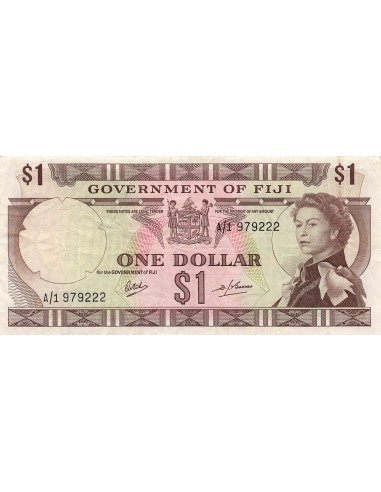 Fidji 1 dollar 1969