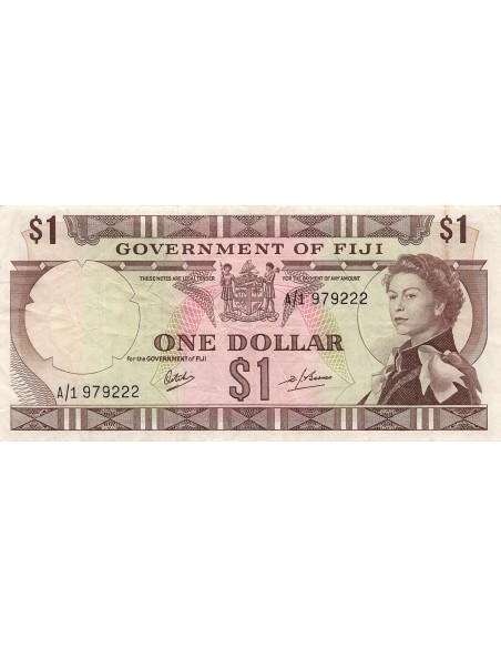 Fidji 1 dollar 1969