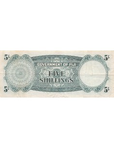 Fidji 5 shillings 1965 2