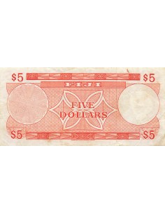 Fidji 5 dollars 1974 2
