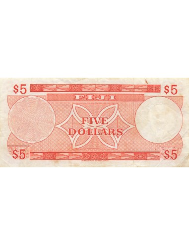 Fidji 5 dollars 1974
