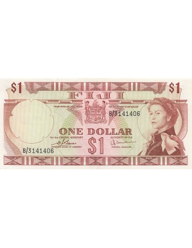 Fidji 1 dollar 1974