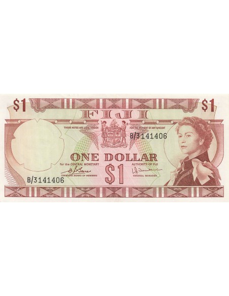 Fidji 1 dollar 1974