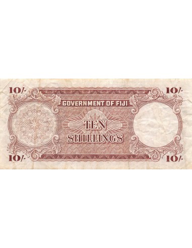 Fidji 10 shillings 1965